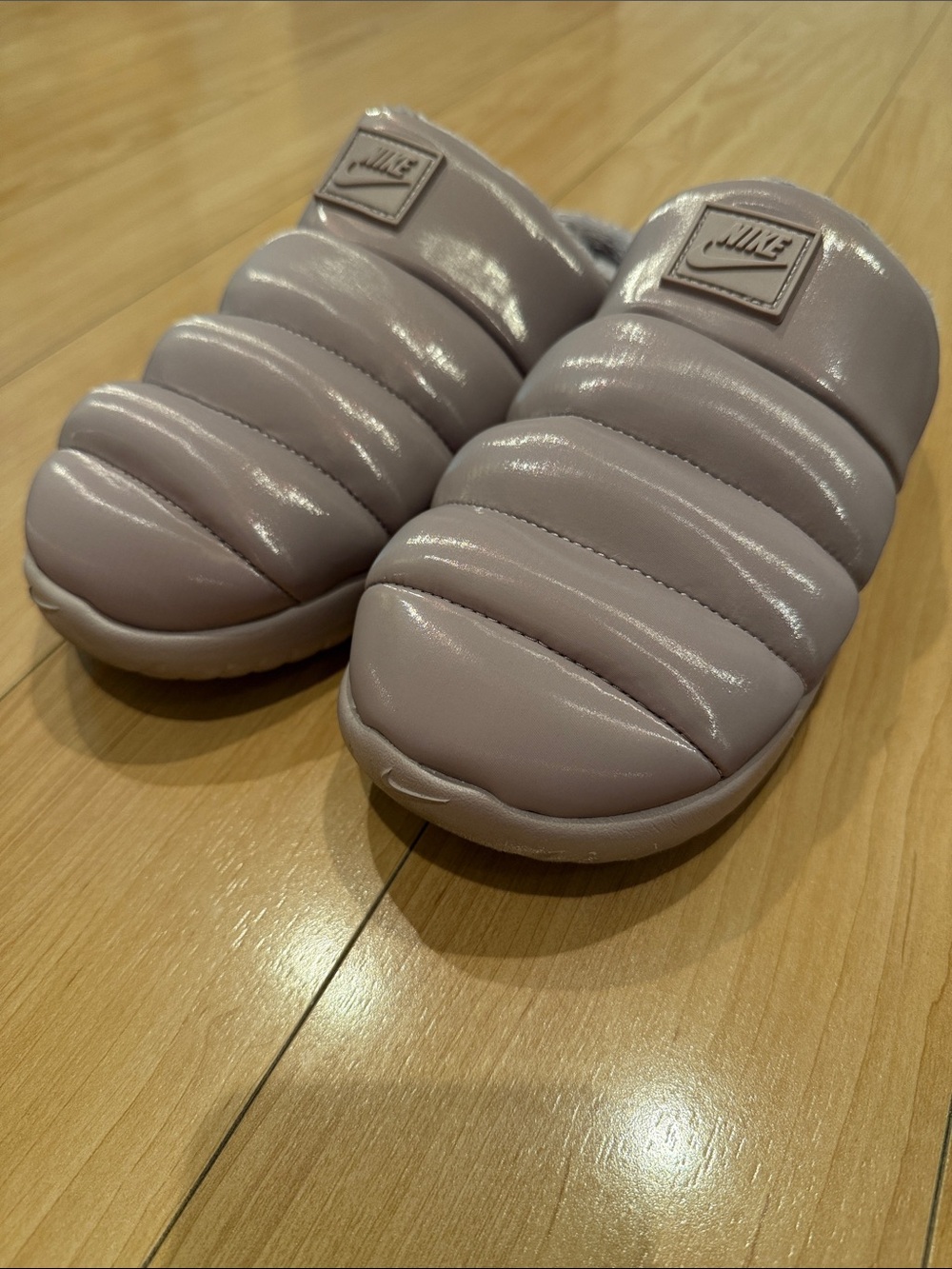 Nike Quilted Slide Clog - Lavender